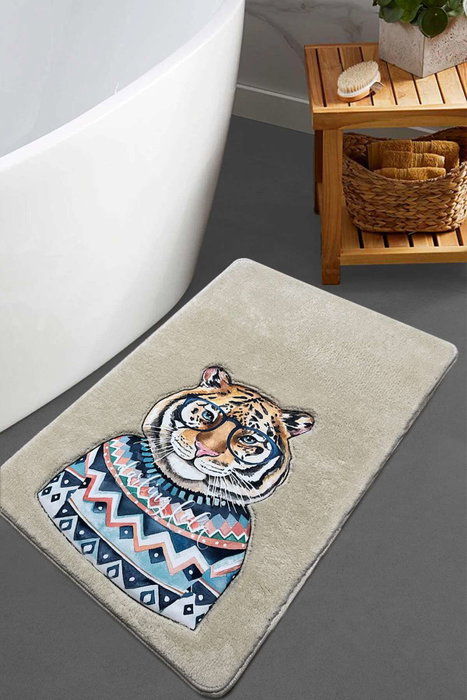 Mijölnir Logwe - Stone Alfombra de Baño 60 x 100 cm
